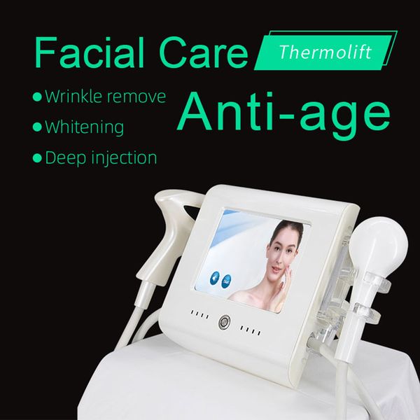 

rf machine body firming vacuum cooling face lift wrinkle reduction thermolift beauty machine portable design