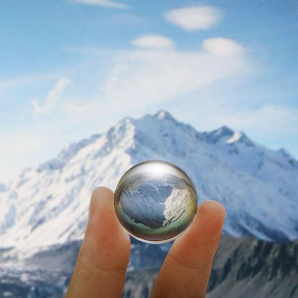

novelty items crystal ball quartz glass transparent spheres pography balls craft decor feng shui