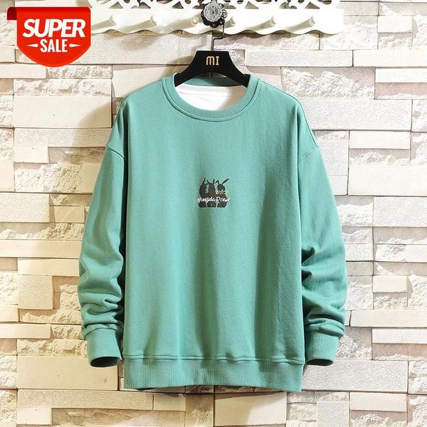 

brand clothing men hoodies funny cartoon bunny girl print sweatshirt tie-dye casual pullovers drop shipping #6x82, Black