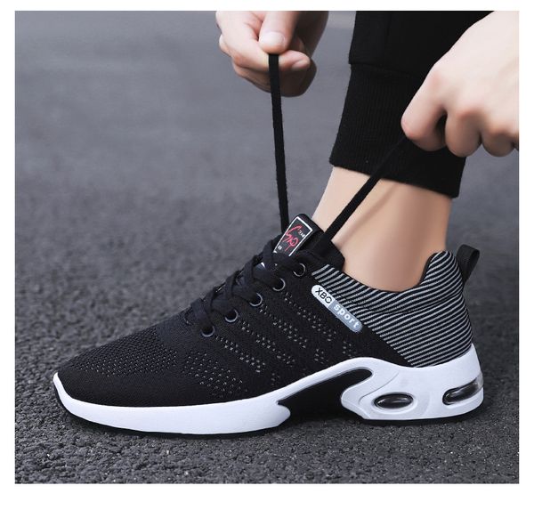 

2021 pd416 winter new casual running shoes white black flying shuttle breathable sneakers size 36-45