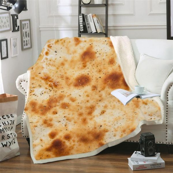 

blankets hoodie blanket plush throw 3d mexican pancakes printed sherpa fleece microfiber 2021 drop