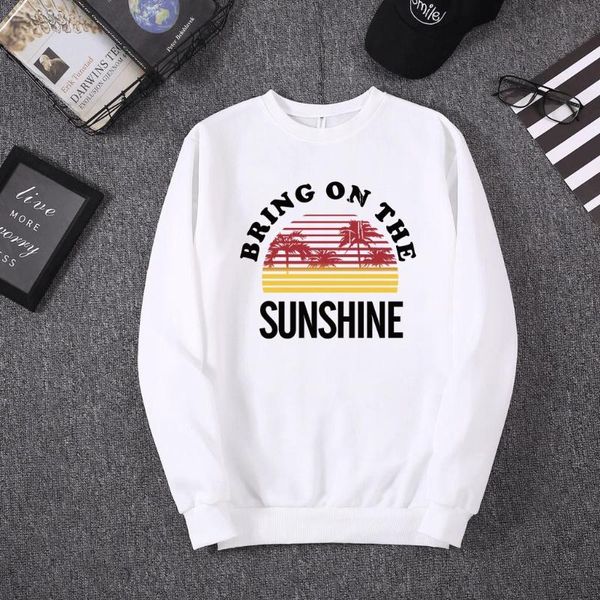 

women's hoodies & sweatshirts sweatshirt long-sleeved pullover casual women printing round neck long sleeve cotton blouse, Black