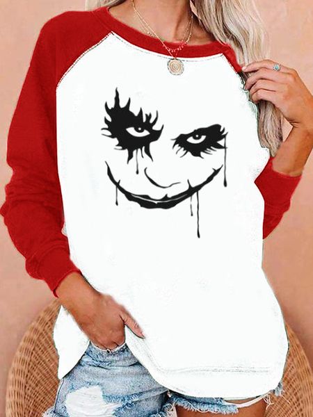 

2021 women's fall and winter sweaters with raglan panelx, Blue;black