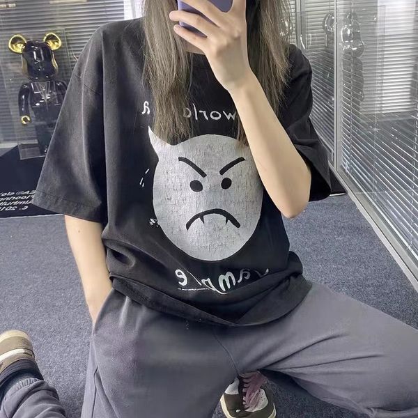 

2021 new ss fog vintage t-shirt men women couples oversized tees 100% cotton t shirt mens 7g6e, White