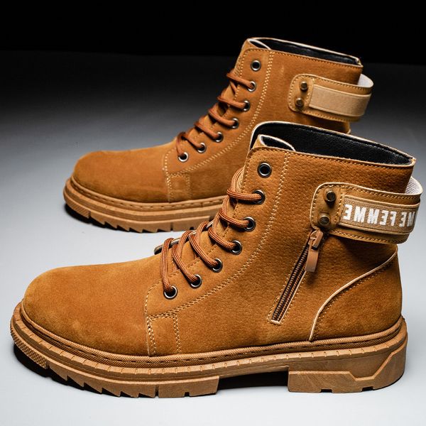 

2021 tiktok martin boots, men's fashion, casual shoes, and kwai., Black