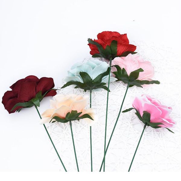 

silk roses flower wall wedding arch home decoration christmas wreath diy brooch bridal accessories clearance artificial qylvvw