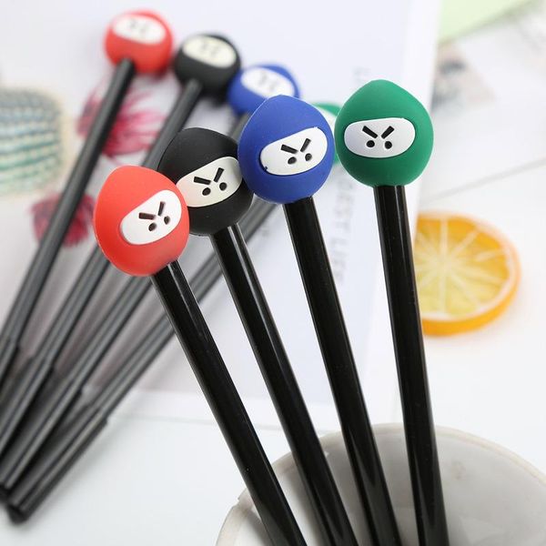 

gel pens creative pen cute cartoon student exam office signature fountain carbon black core 0.5mm