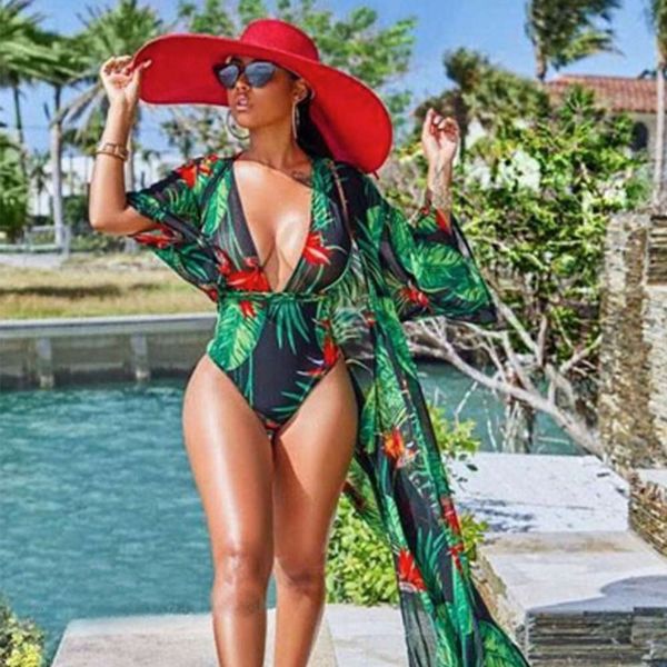 

large swimsuit women's one piece digital print bikini top, White;black