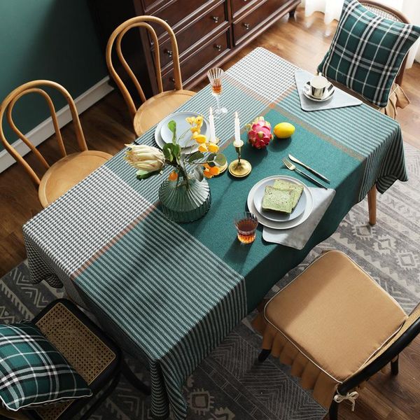 

table cloth nordic art high-end tablecloth kitchen dining home decoration tafelkleed living room waterproof oilproof tablecloths