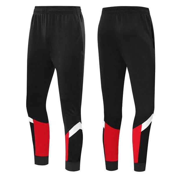 

running pants jogging men fitness joggers two pocket training sport for soccer tennis gym trousers, Black;blue