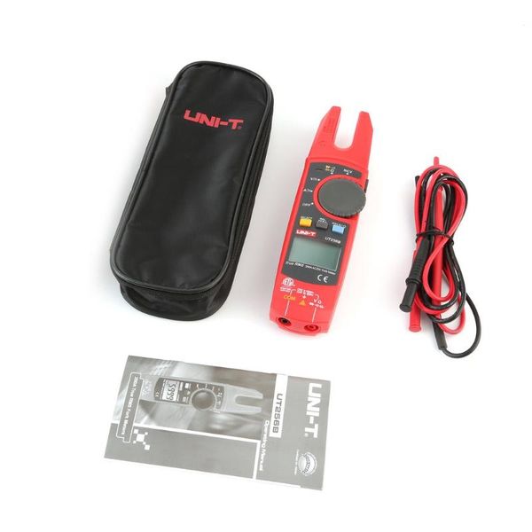 

multimeters ut256b 200a ac/dc auto range current true rms digital fork type clamp meter with ohm capacitance ncv test multimeter