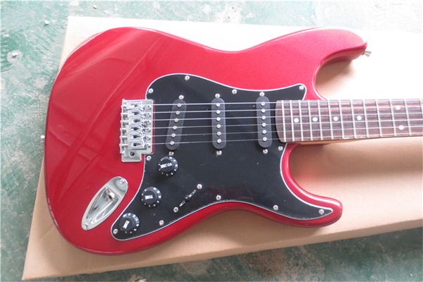 

heritage classic yellow neck red electric guitar can be customized