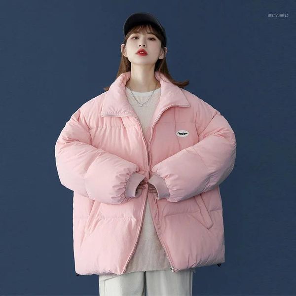 

women's down & parkas 2021 winter jacket women cotton parka warm female padded puffy casual outwea, Black