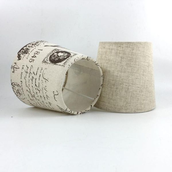 

lamp covers & shades 2pcs dia 15.5cm pvc and fabric shades, e14