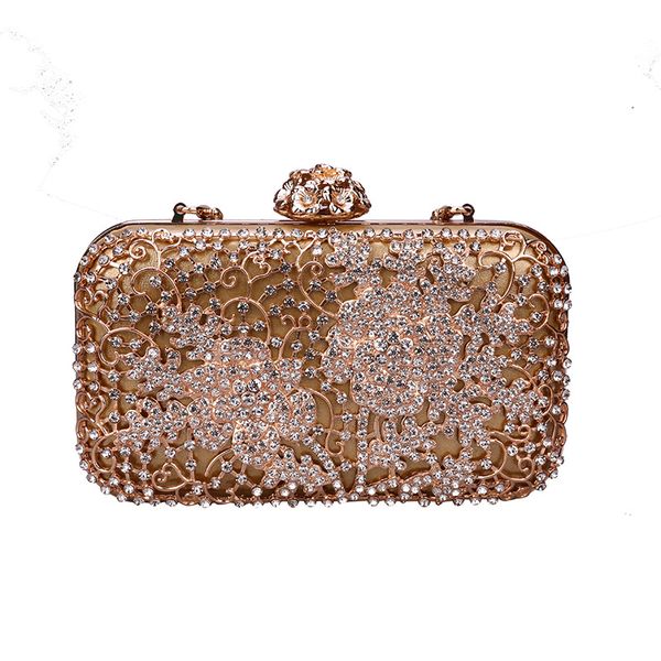 

retro classic pink sugao crystal luxury evening bag shoulder bag bling party purse diamond boutique gold silver women wedding day clutch
