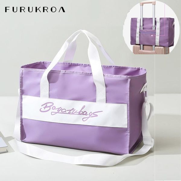 

outdoor bags women fitness gym bag dry wet separate travel storage handbag foldable waterproof large capacity yoga swim shoulder x811b