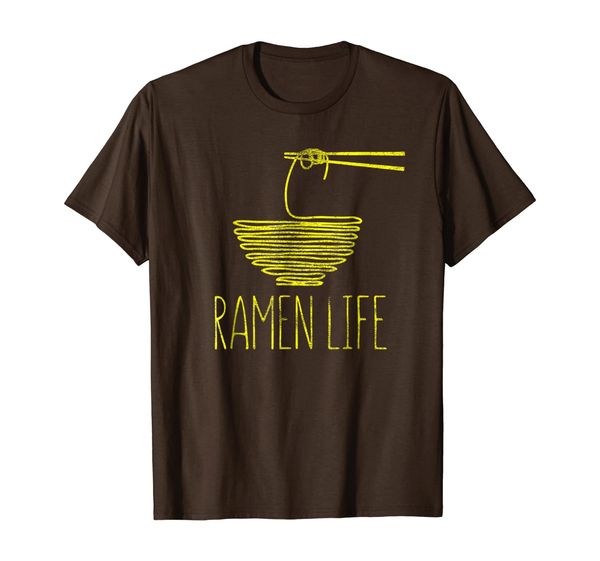 

ramen life t-shirt: otaku, anime and noodles. ramen life, White;black