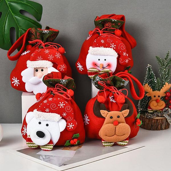 

gift wrap christmas candy packaging bags tree decoration ornaments mystery box baby shower xams party supply year 2022
