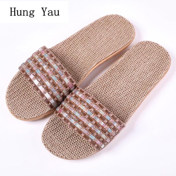 

slippers men flips flops shoes sandals summer breathable fashion checkered platform slides non-slip flat indoor comfortable, Black