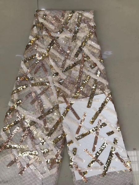 

ribbon african sequin lace fabric 2021 french nigerian tulle wedding dress j3513, Pink;blue