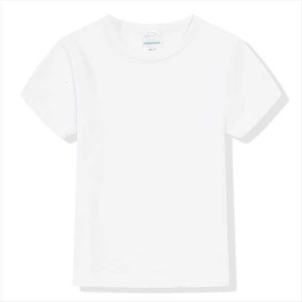 

kids basic girls boys white blank modal shirt child clothing 2 3 4 6 8 10 t, Blue
