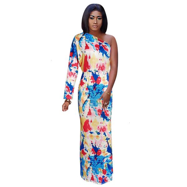 

awesome ankara styles for women african print stress for women fashion one shoulder party dresses africanprints nigerian style dress, Black;gray
