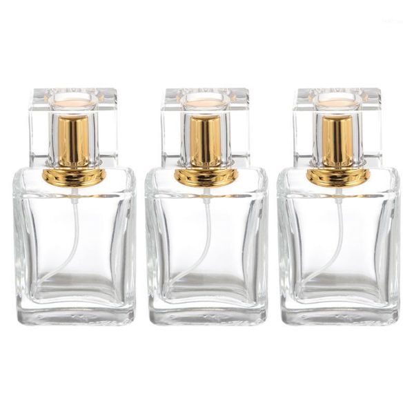 

storage bottles & jars 3pcs 30ml fine mist atomizer perfume bottle refillable spray container