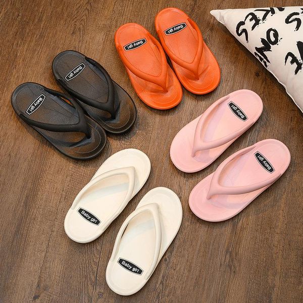 

slippers women new spring summer platform flip flops beach non-slip comfortable sandals fashion casual shoes zapatillas mujer, Black