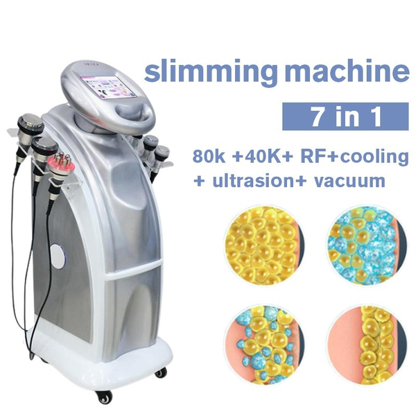 Slimming Machine 2022 80k Cavitação Ultrassônica de terapia elétrica Máquinas para massagem e escultura corporal