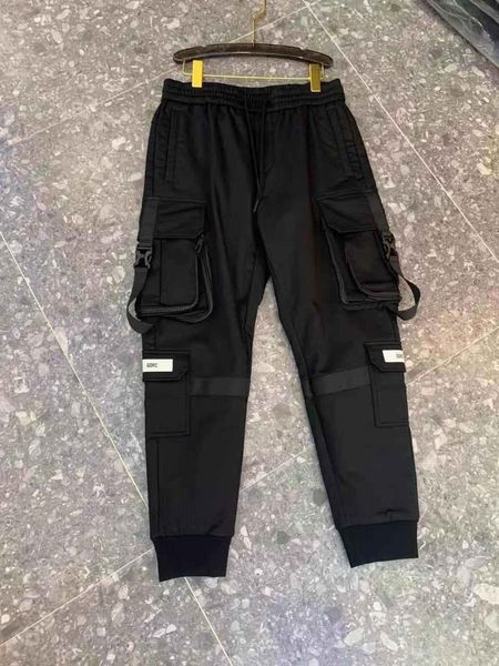 

men's pants z11799 fashion 2021 runway european design party style clothing, Black