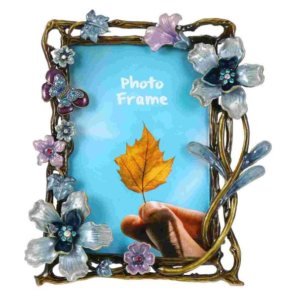 

frames retro po frame deskmetal picture creative 3d flower holder