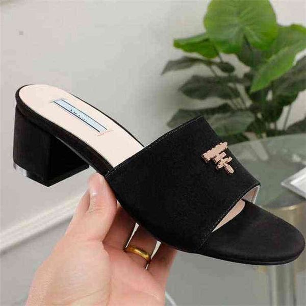 

luxury italy designer brand slippers super great quality with full package for women gift present lady birthday wedding sandals shoes heels GUEU