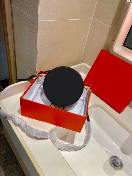 

classic woc women fashion handbags marmont cirlcle round cake lady plain plaid tartan lattice geometric chains bow shoulder embroidery bags