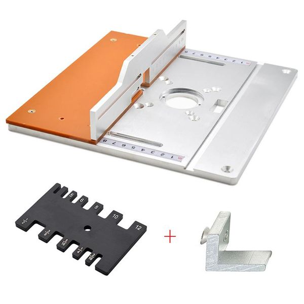 

professional hand tool sets aluminium router table insert plate for electric wood milling trimming flip board saw woodworking benches tools