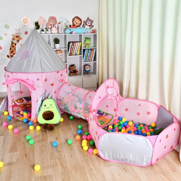

tents and shelters baby tent, breathable playhouse, basketball pool, tunnel, castle, yurt, small house, large space, ventilation loop, soft