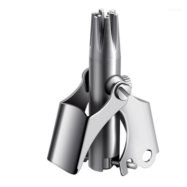 

es-108 manual washed nose hair trimmer mini mechanical small in size11
