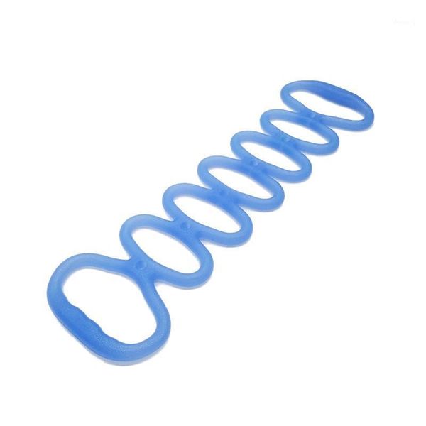

resistance bands -7 hole band yoga silicone with indoor outdoor fitness1