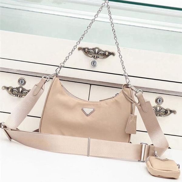 

new women's re-edition 2000 tote nylon leather shoulder bag luxury women's shoulder bag crossbody bags handb233a