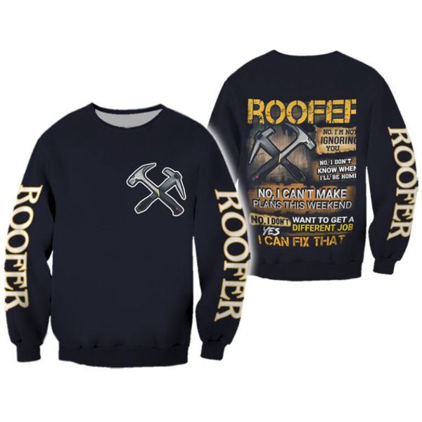 

hammer shield pattern men's 3d printing hoodie visual impact party punk gothic round neck american sweatshirt hoodie, Black