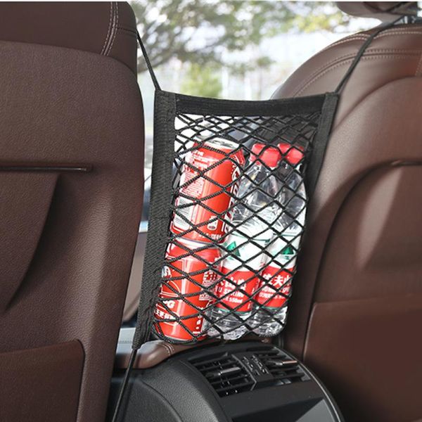 

car organizer trunk mesh net cargo for mitsubishi gt-phev xr-phev delica xpander l200 mirage samurai ex fortis