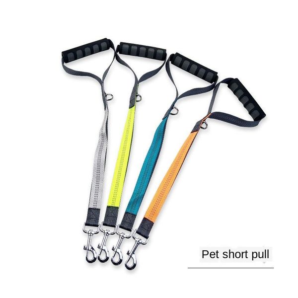 

dog collars & leashes short leash traction rope pet collars, reflective qian gou sheng