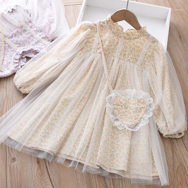 

girl's dresses 2021 spring girl dress princess, Red;yellow