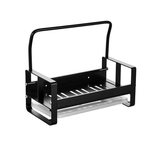 

hooks & rails sponge holder kitchen sink caddy rack stand brush storage with drain tray
