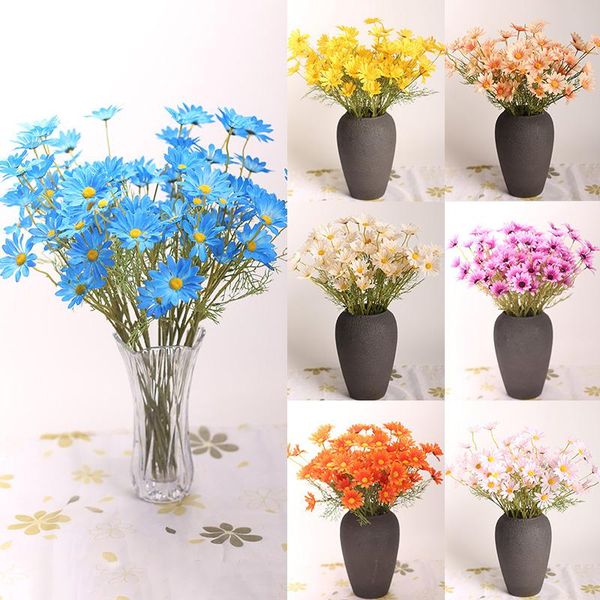 

artificial small daisy wedding decoration flower pgraphy props silk fake flowers simulation bouquet home decor