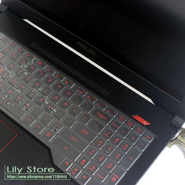

keyboard covers tpu clear skin protector cover for asus rog fx63vd strix gl503vd gl503vs gl503vm gl503 fx63 fx503vd fx63vd7700