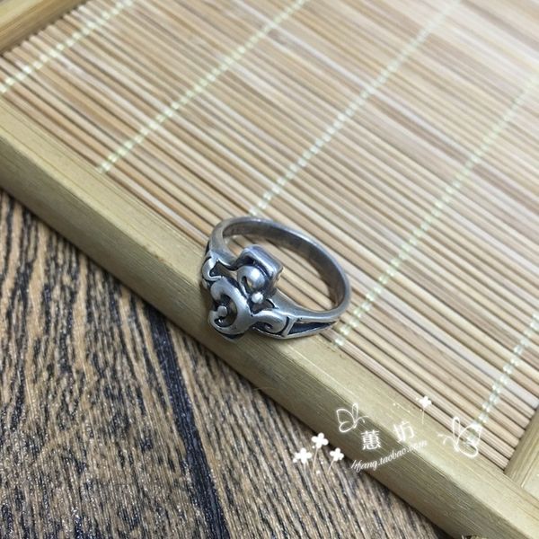 

party favor chrome/hearts rings huifang s925 sterling silver cross ring is non refundable and exchangeable in 025