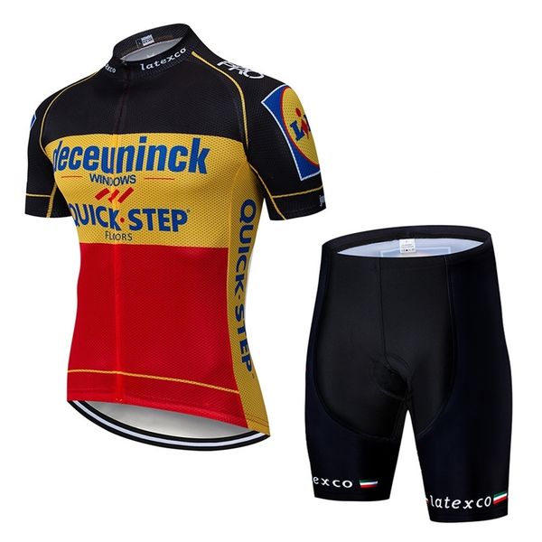 

quick step short sleeve cycling suit for men and women, Gray