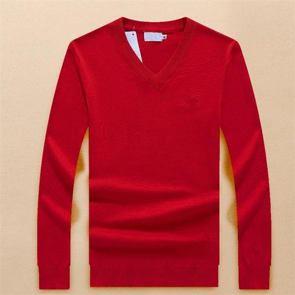 

2021 fashion v-neck sweaters for men fashion long sleeve crocodile embroidery couple sweaters autumn loose pullover sweaters, White;black