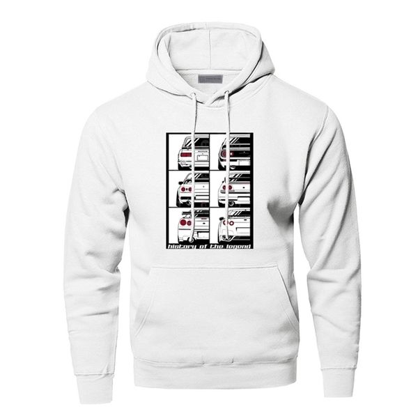 

novelty gtr car hoodies men cartoon funny skyline graphic hooded sweatshirts hoodie streetwear print harajuku workout sportswear lj201222, Black