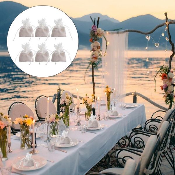 

gift wrap 6pcs candy packing bag festival wedding storage for decor